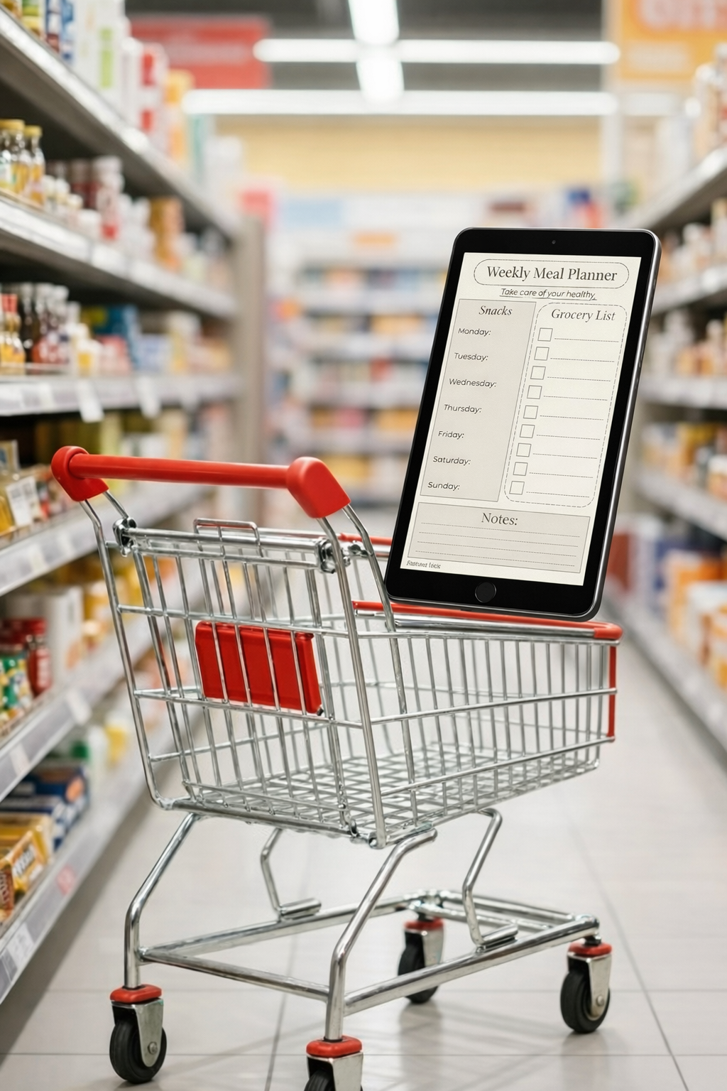 Meal Planner pdf _plannerHub