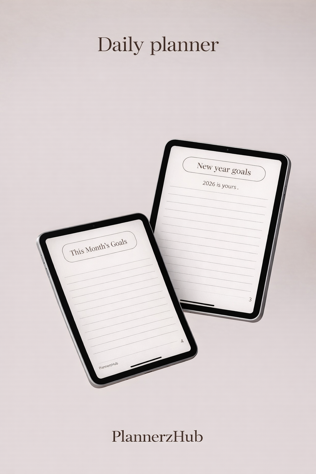 2026daily planner -Simple & Powerful Productivity System- PlannerzHub