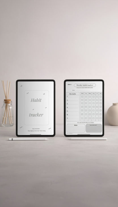 Helpful habit tracker _plannerzhub